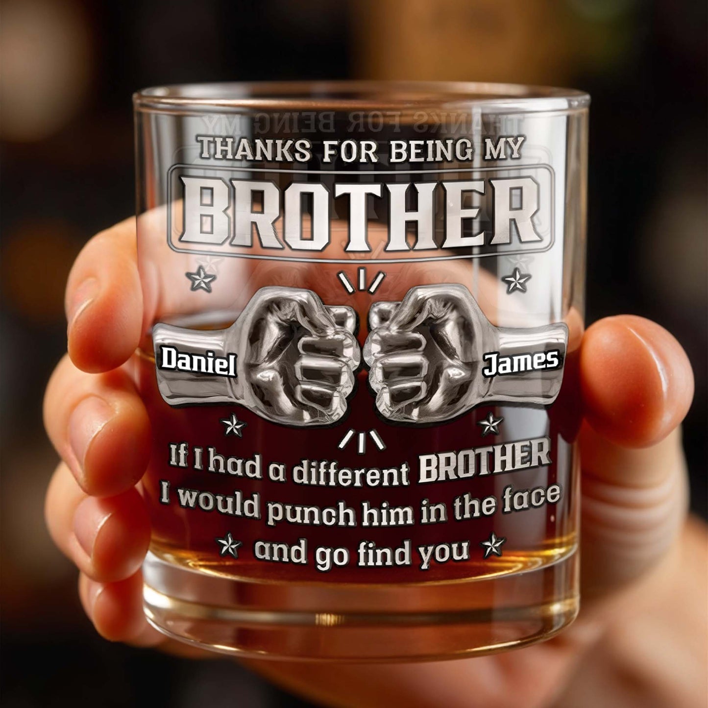 Thanks For Being My Brother, Fist Bump