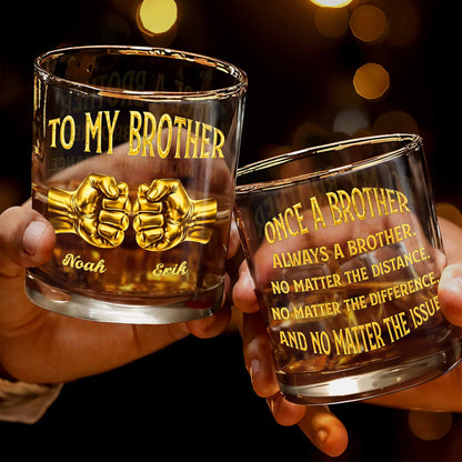 To My Brother Fist Bump Design