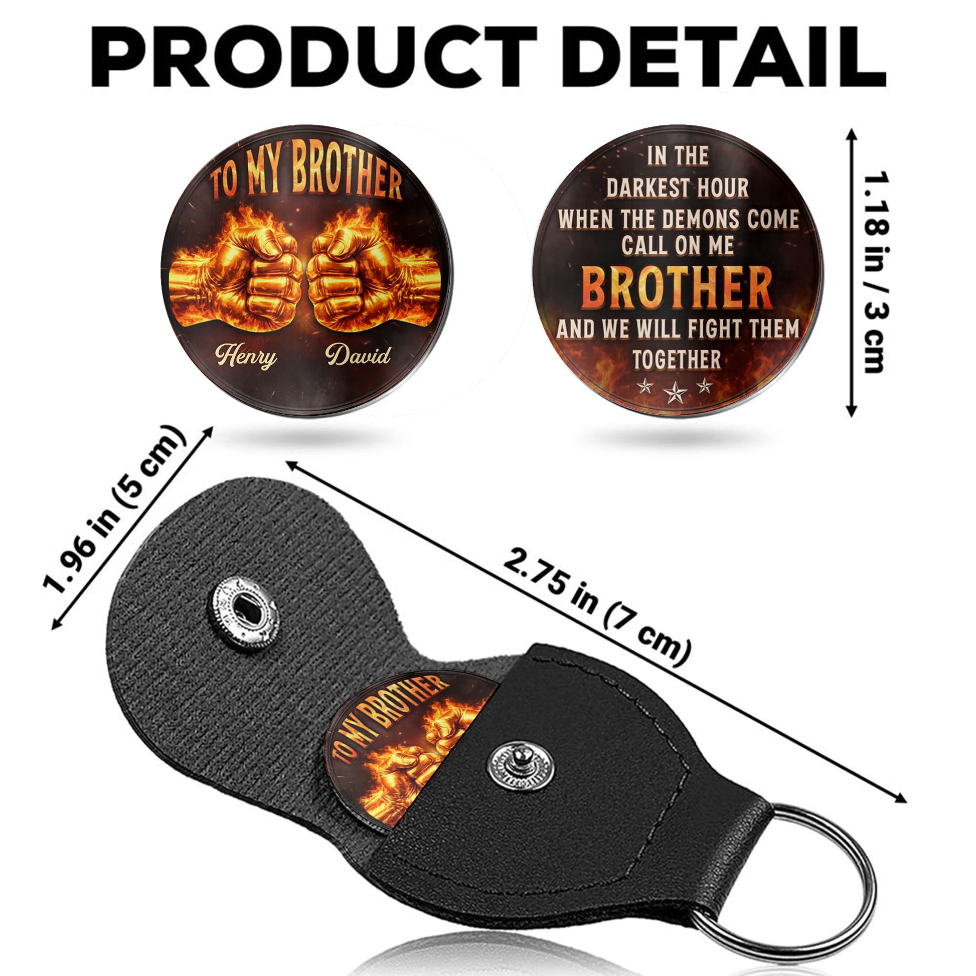 To My Brother, Fists And Fire Support