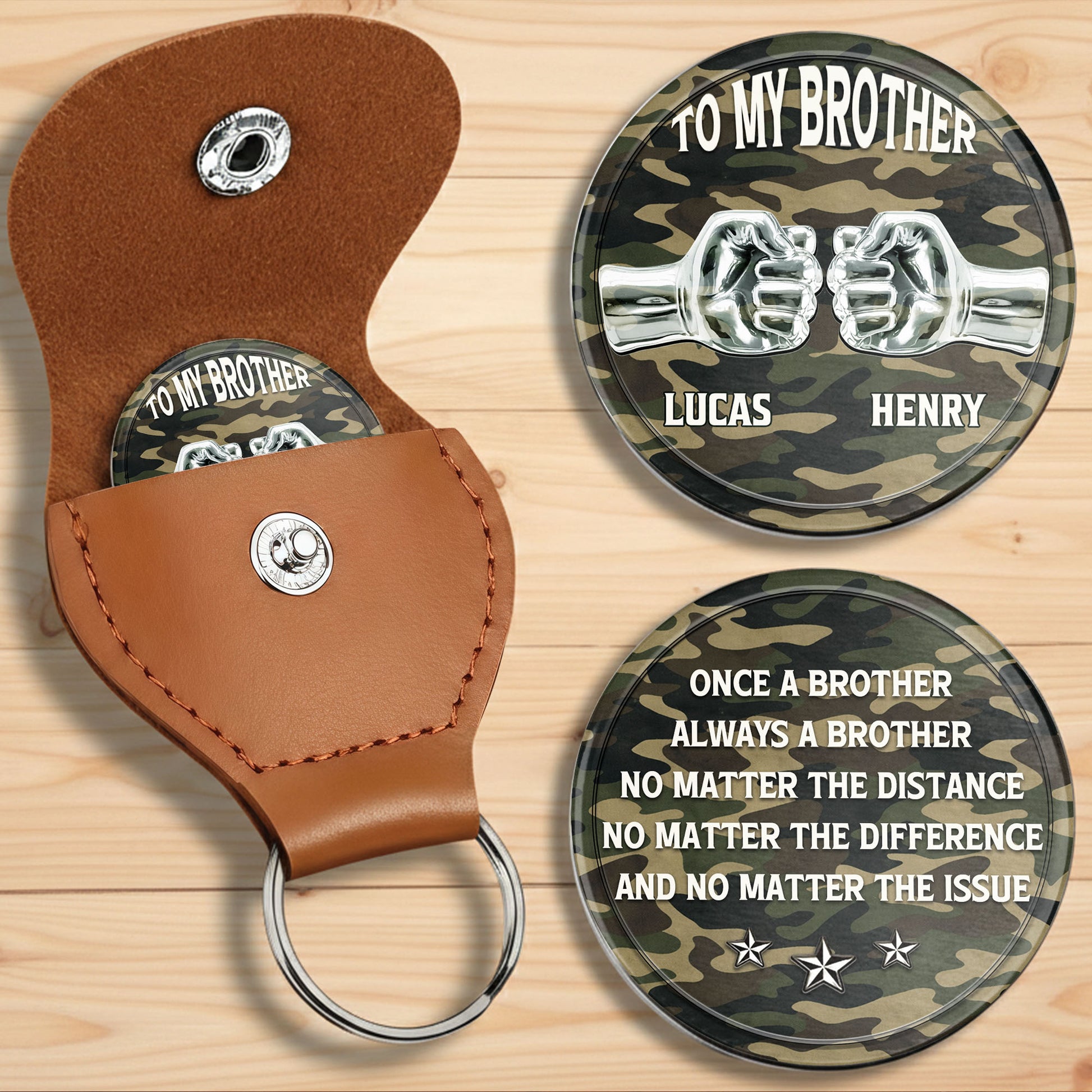 To My Brother, Once A Brother Always A Brother, Fist Bump