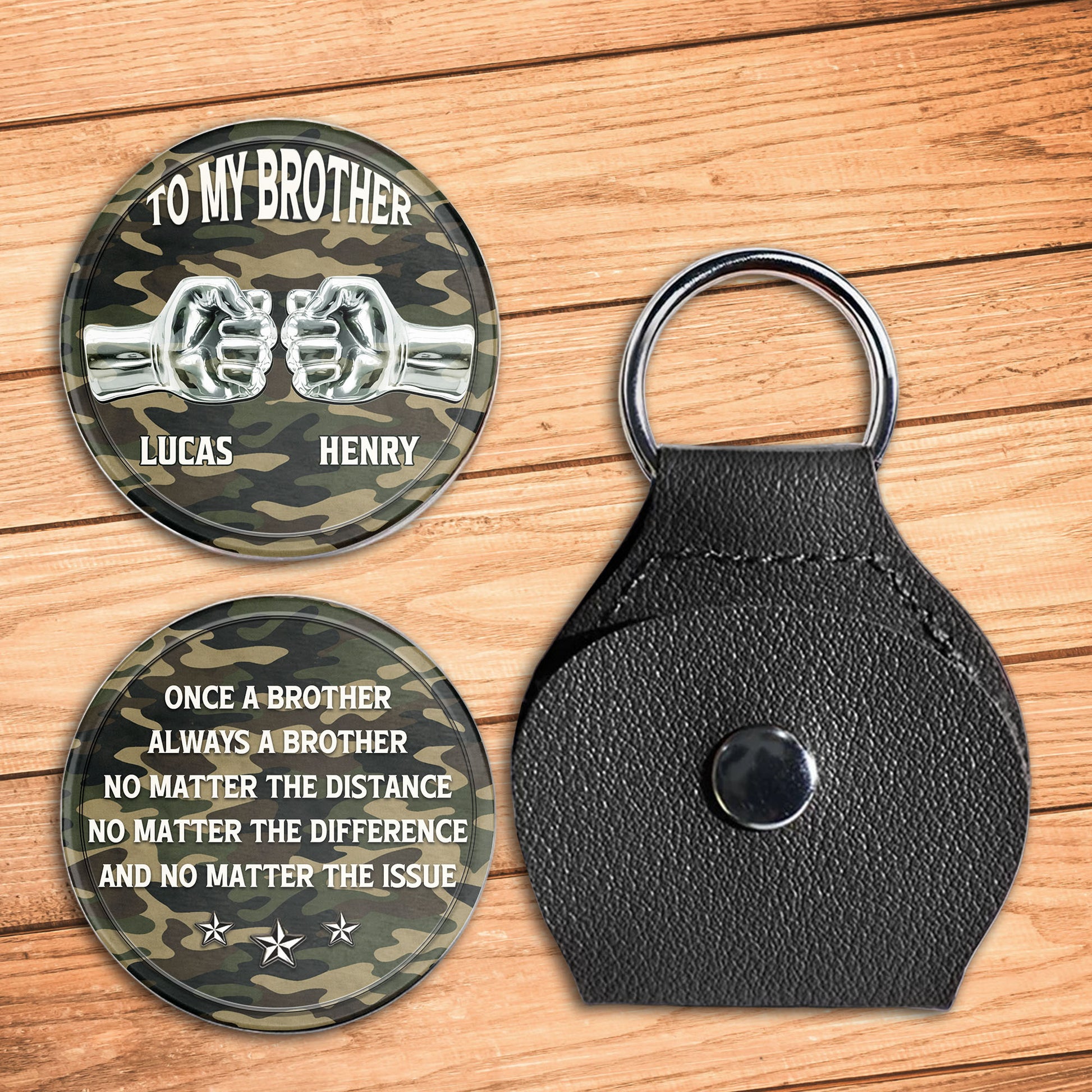 To My Brother, Once A Brother Always A Brother, Fist Bump