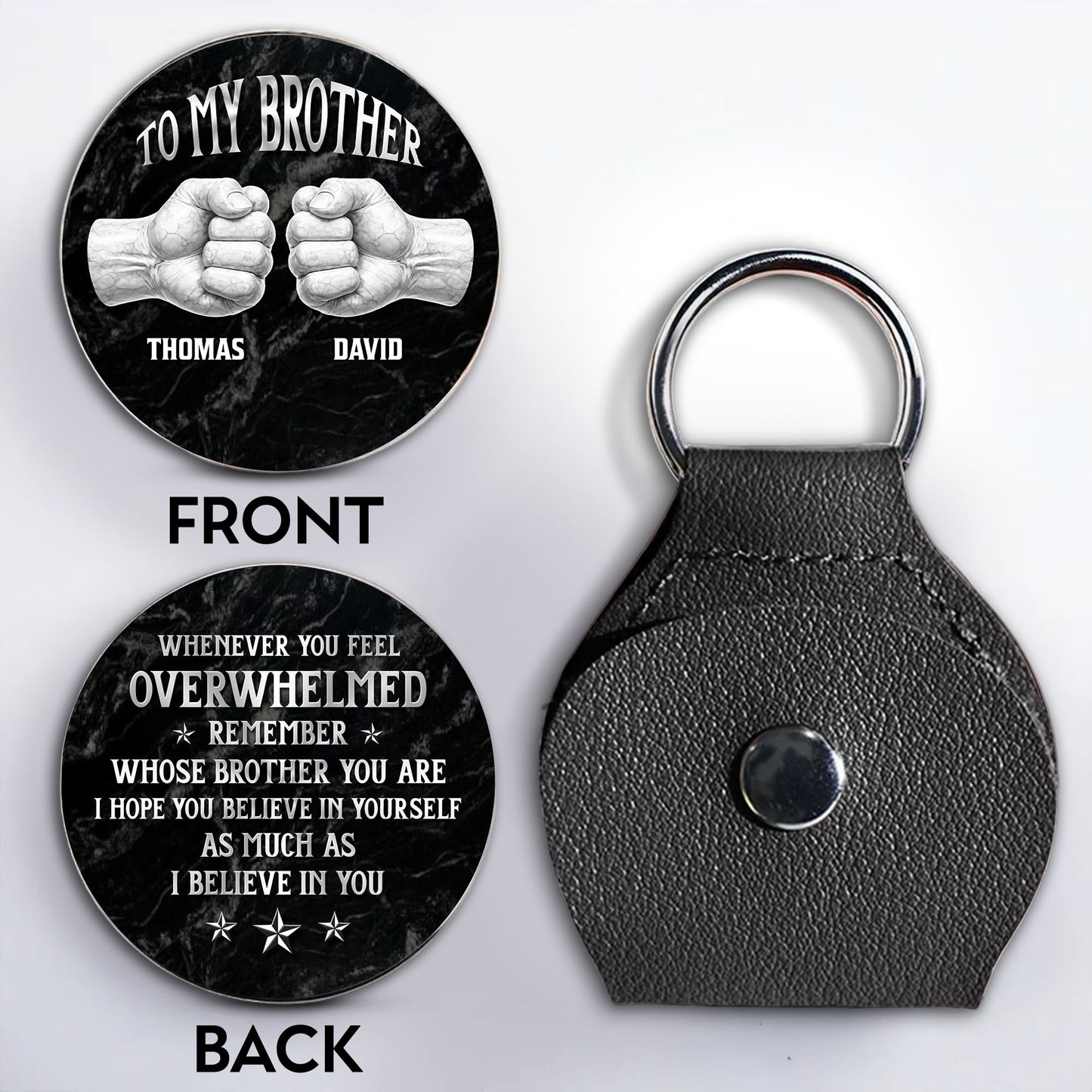 To My Brother Fist Bump Whenever You Feel Overwhelmed