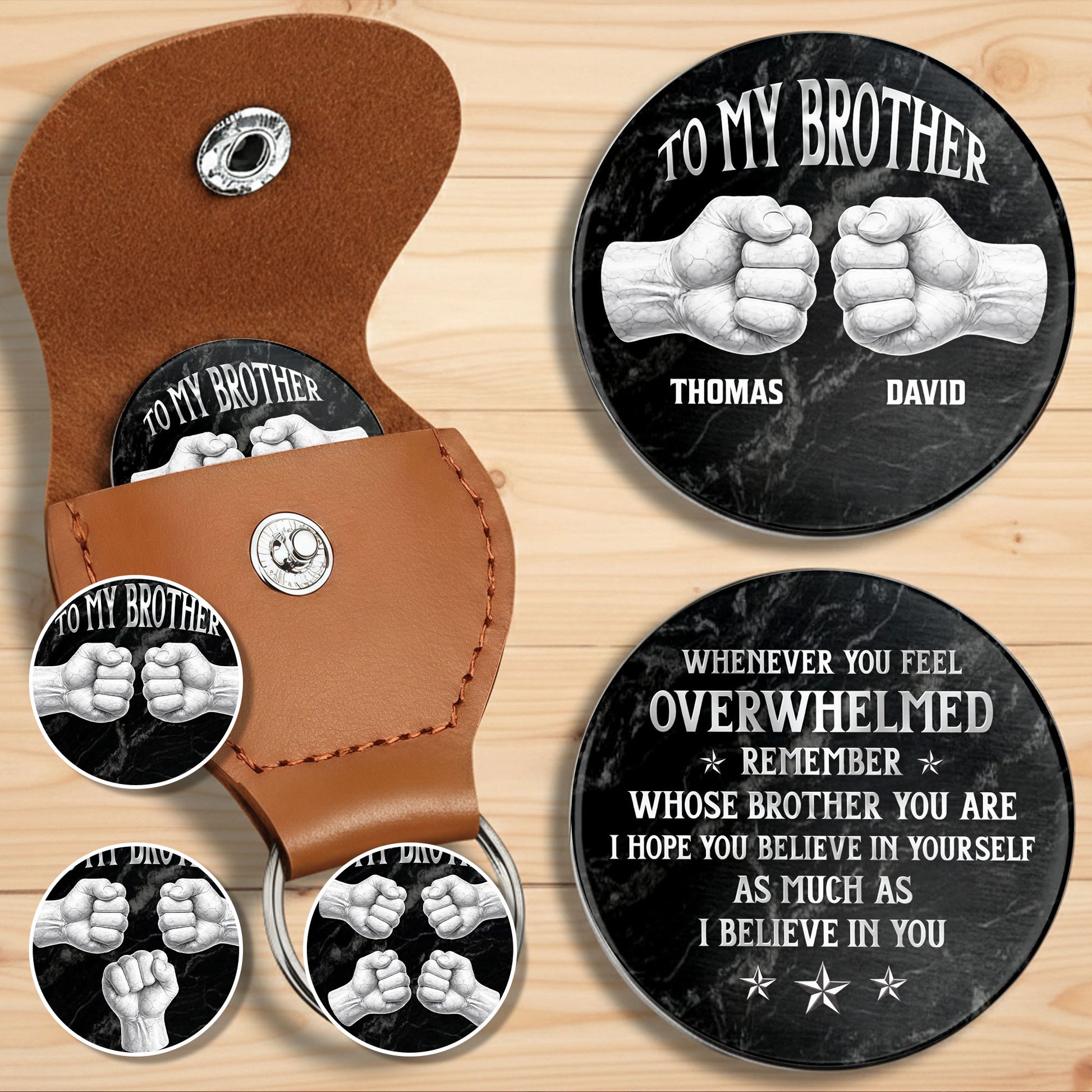 To My Brother Fist Bump Whenever You Feel Overwhelmed