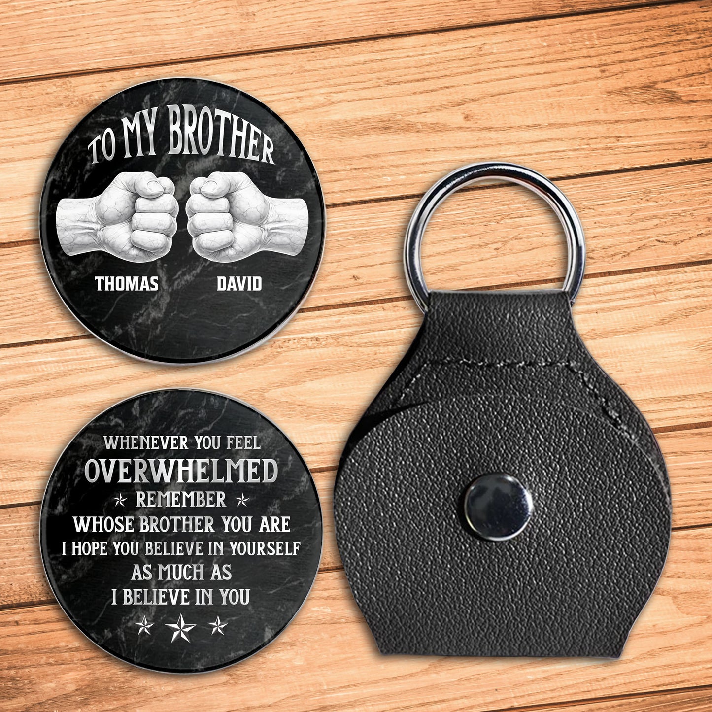 To My Brother Fist Bump Whenever You Feel Overwhelmed