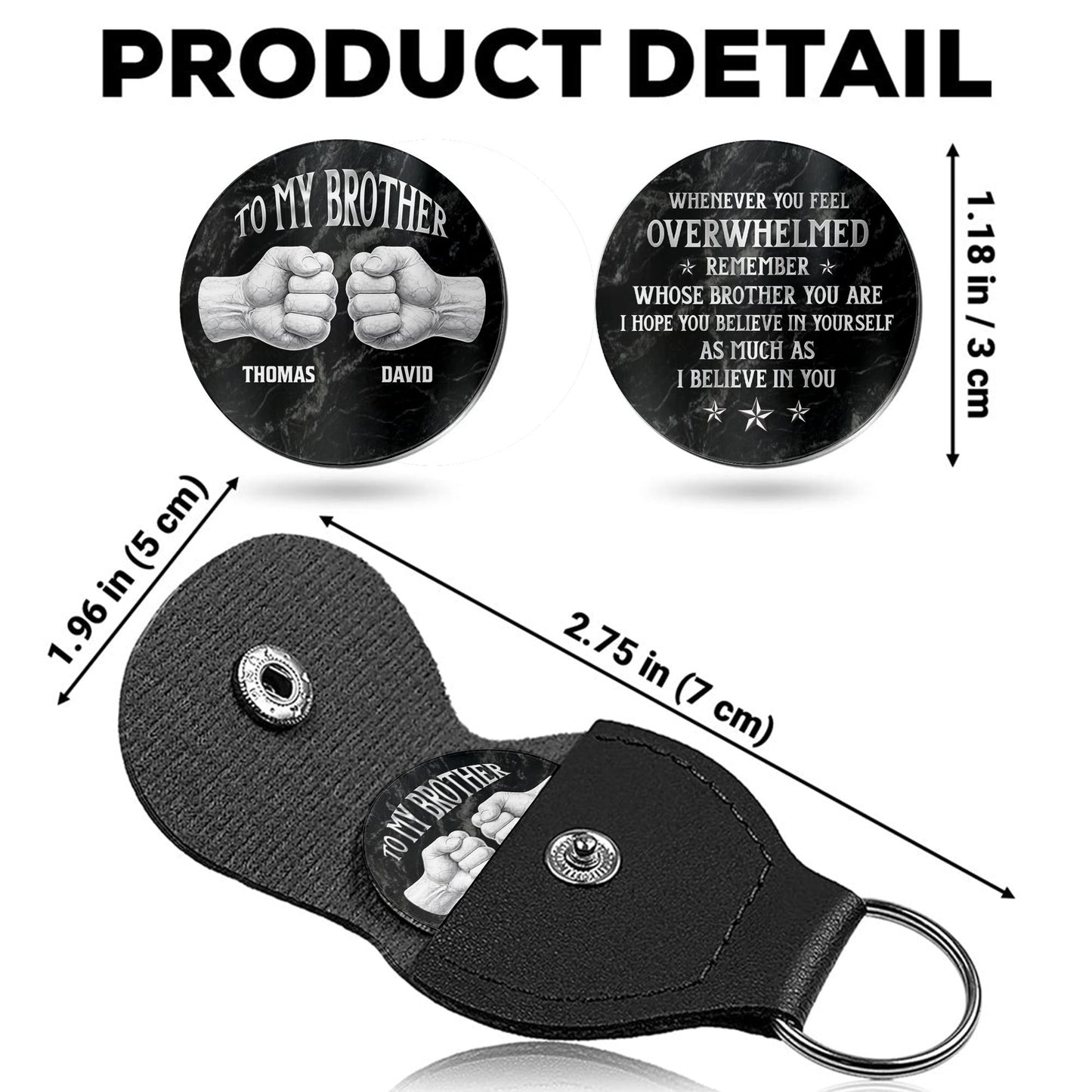 To My Brother Fist Bump Whenever You Feel Overwhelmed