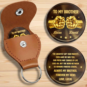 To My Brother The Greatest Gift Fist Bump And Stars