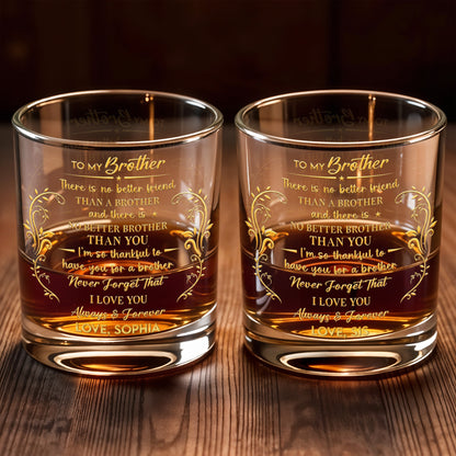 To My Brother There Is No Better Friend Leaves And Vines