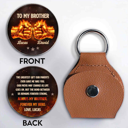 To My Brother Greatest Gift Fire Fist Bump Stars