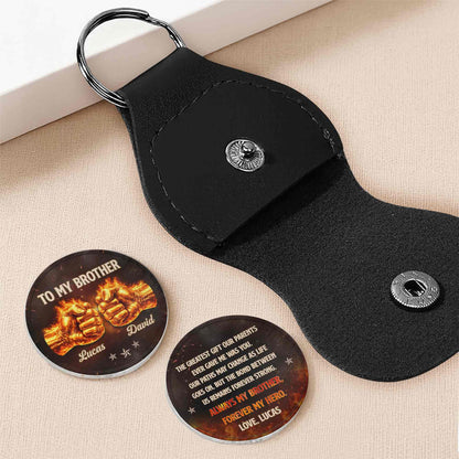 To My Brother Greatest Gift Fire Fist Bump Stars