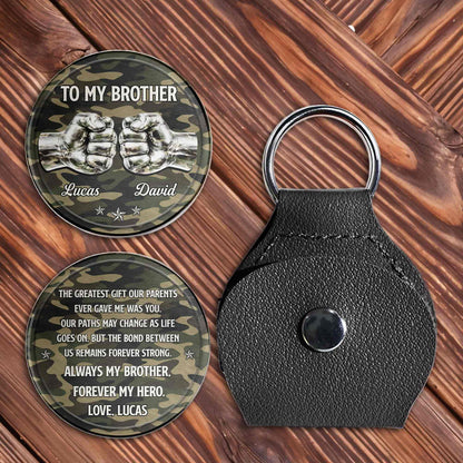 To My Brother The Greatest Gift Fist Bump Camo Design