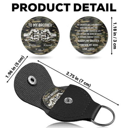To My Brother The Greatest Gift Fist Bump Camo Design