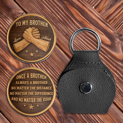 To My Brother Once A Brother Always A Brother Holding Hands Stars