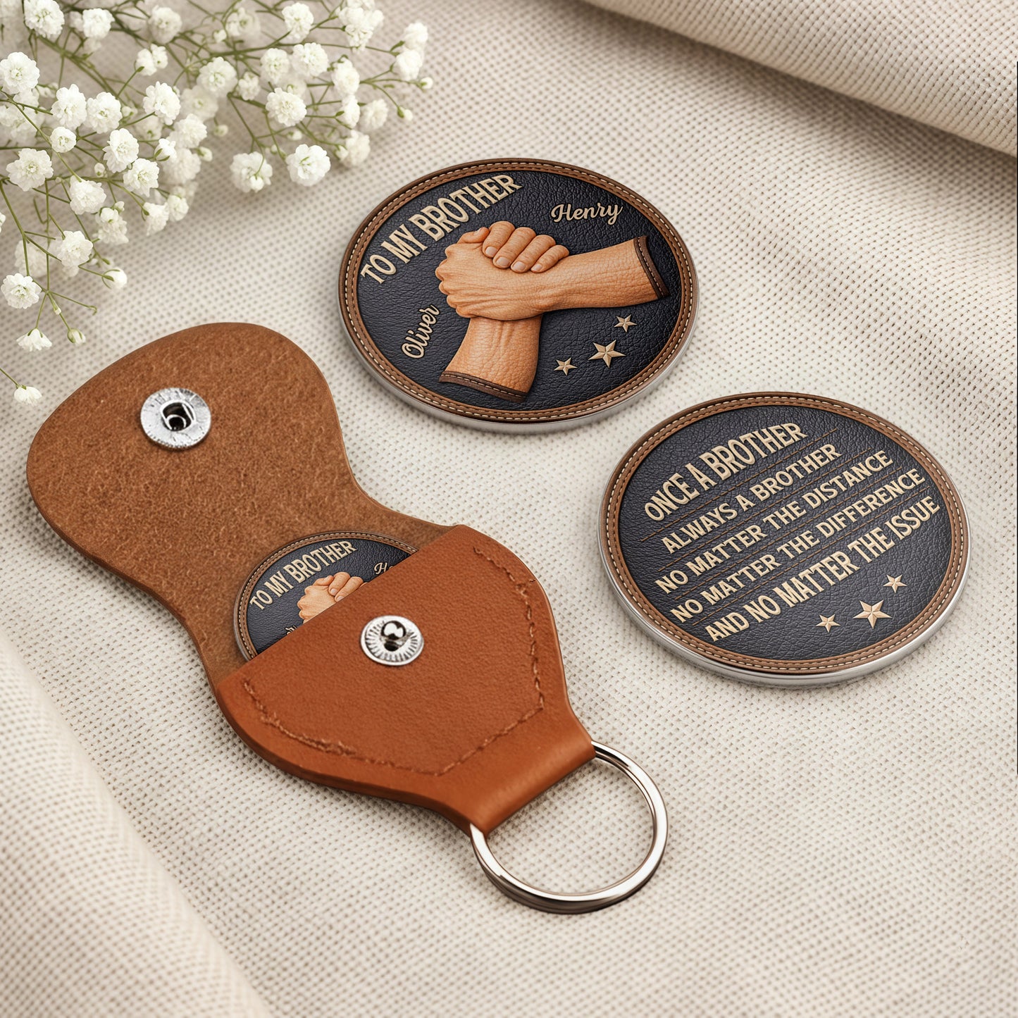 To My Brother Once A Brother Handshake And Stars