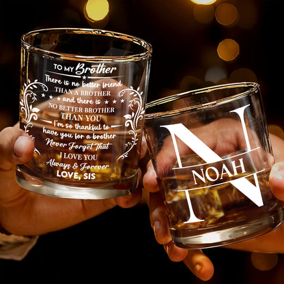 To My Brother There Is No Better Friend With Decorative Vines