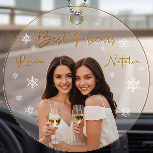 Best Friends Custom Acrylic Ornament