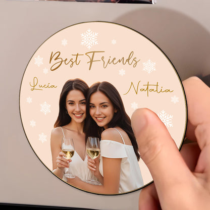 Best Friends Forever Custom Fridge Magnet