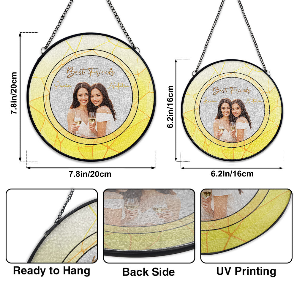 Best Friends Personalized Custom Suncatcher