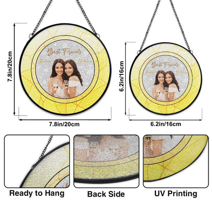 Best Friends Personalized Custom Suncatcher