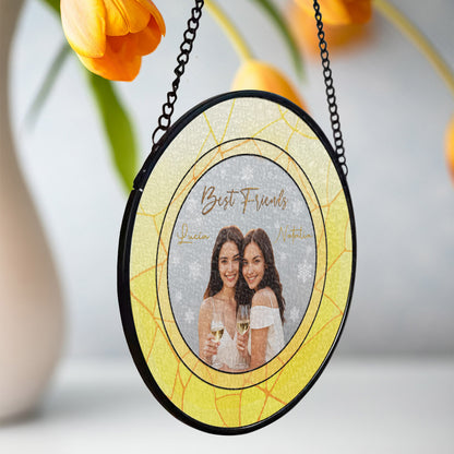 Best Friends Personalized Custom Suncatcher