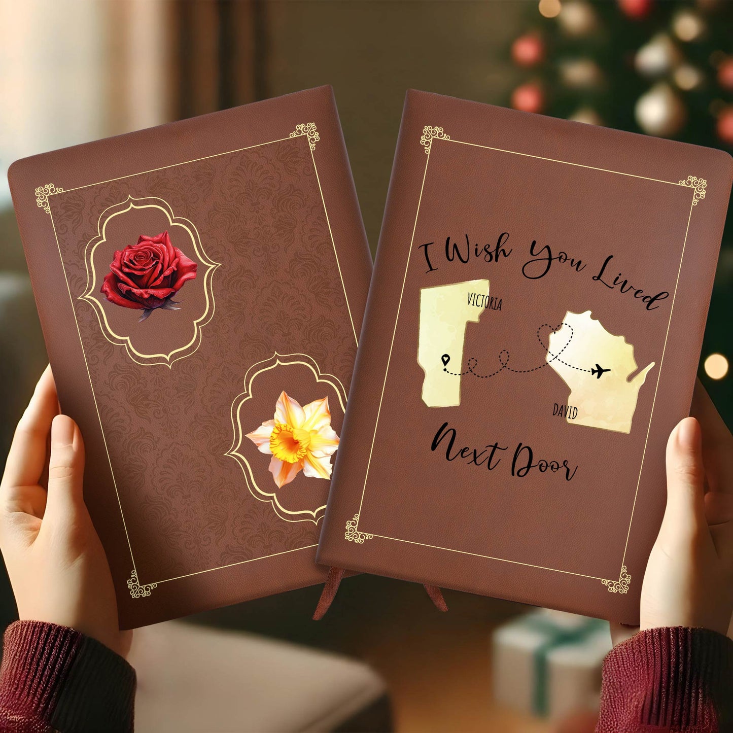 I Wish You Lived Next Door Personalized Journal