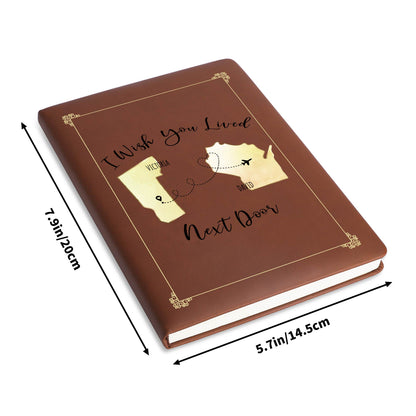 I Wish You Lived Next Door Personalized Journal