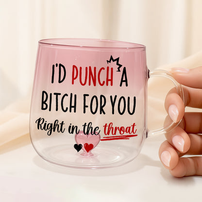 I'd Punch A B*tch For You, Custom Besties Portrait