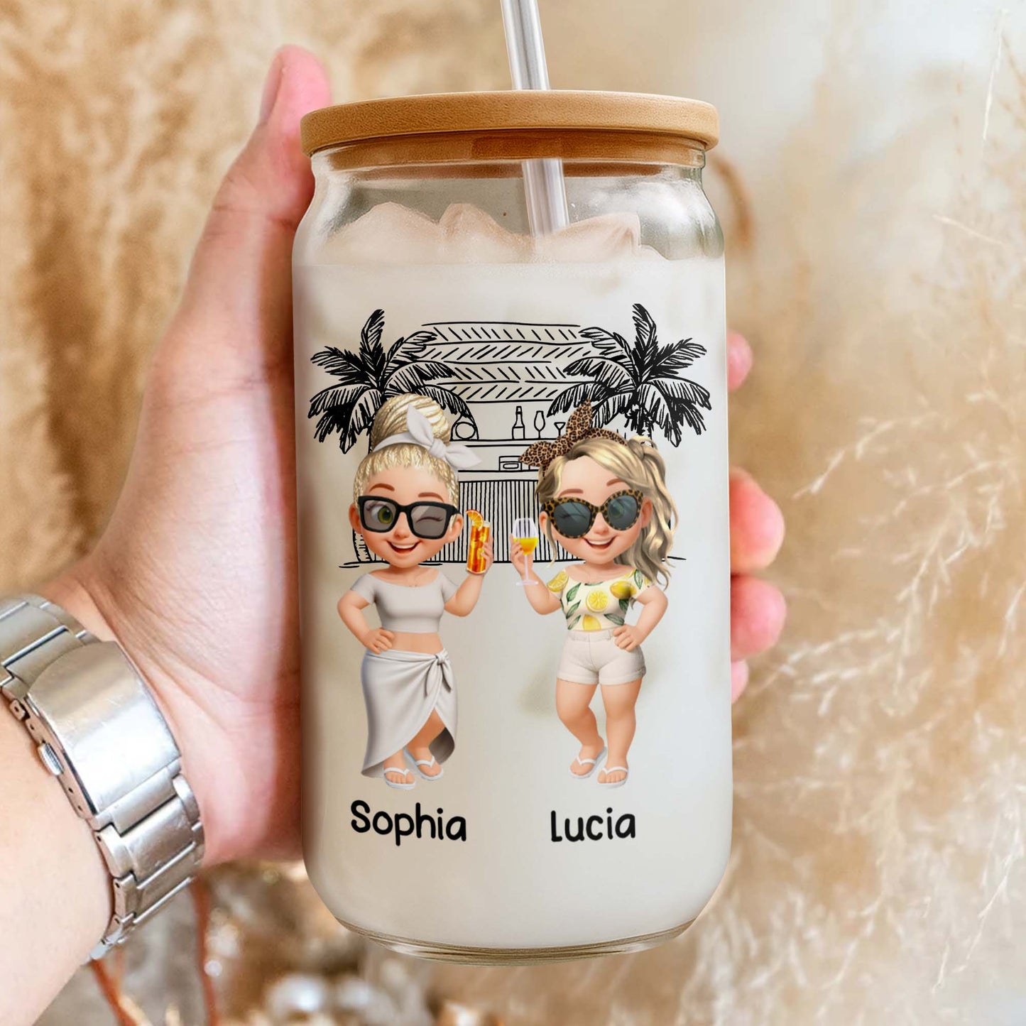 Enjoy Sunny Days With Your Bestie, Tropical Vibes