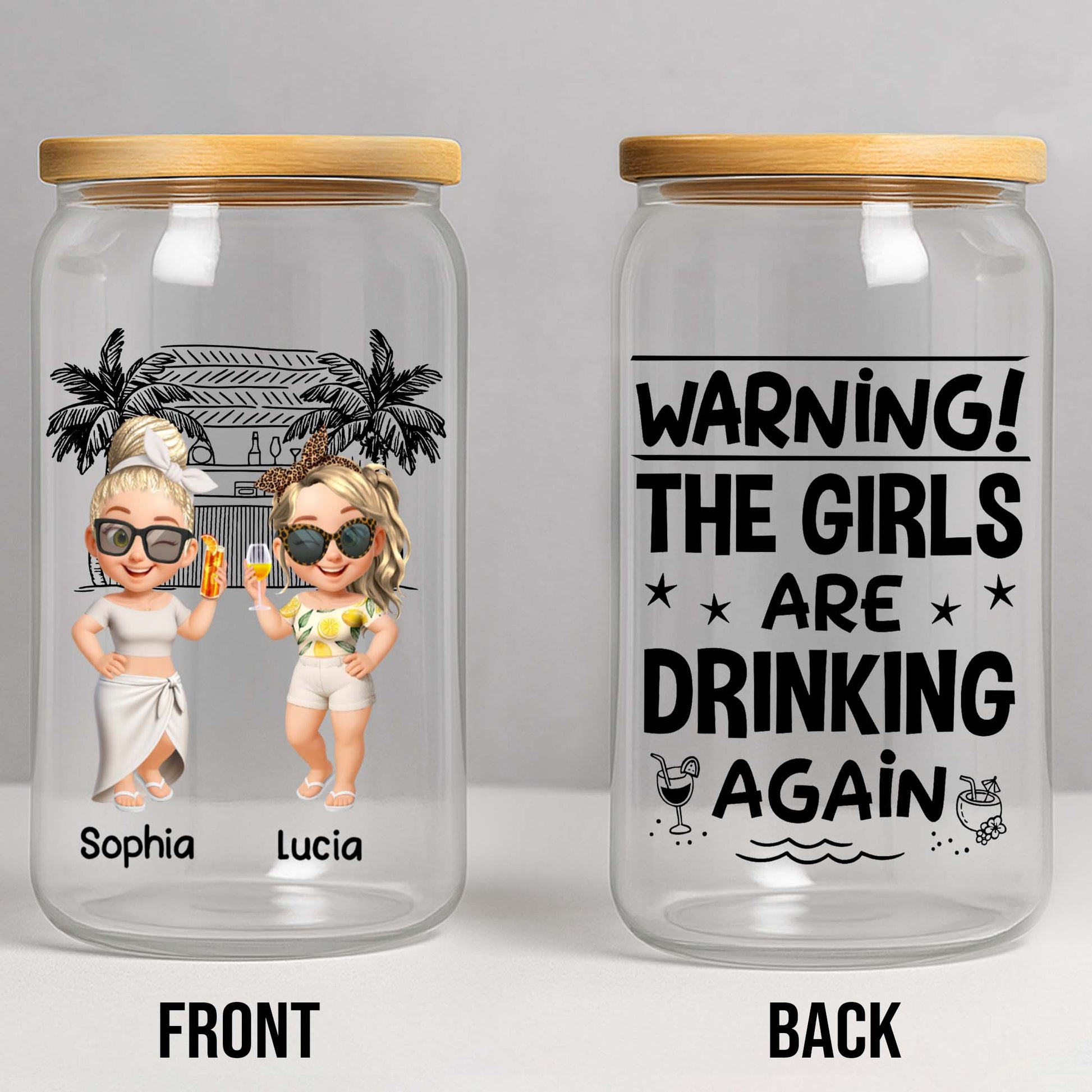 Enjoy Sunny Days With Your Bestie, Tropical Vibes