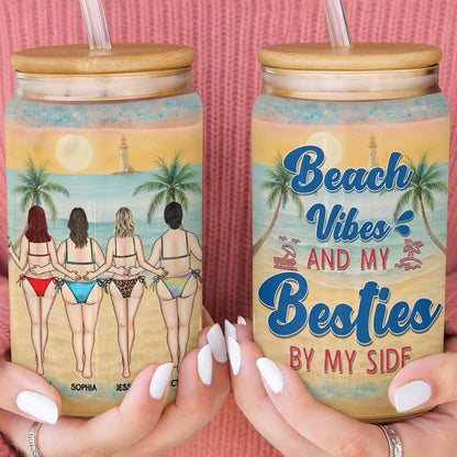 Beach Vibes And My Besties, Sunset And Palm Trees