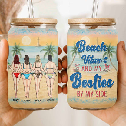 Beach Vibes And My Besties, Sunset And Palm Trees