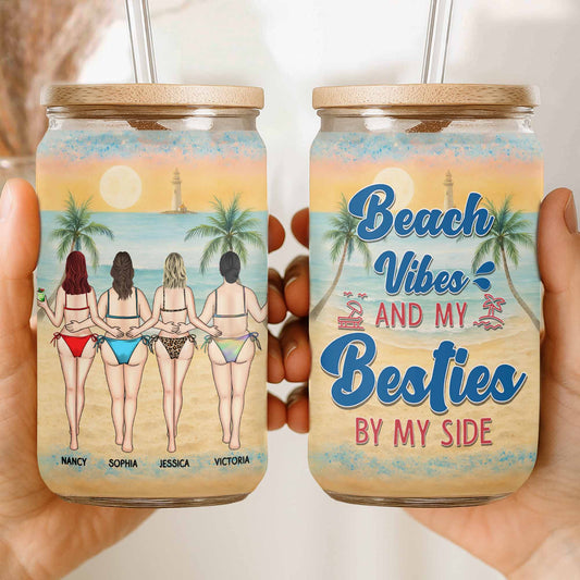 Beach Vibes And My Besties, Sunset And Palm Trees