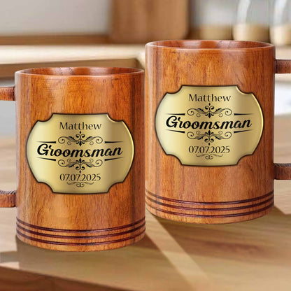Celebrate Your Special Day With Custom Wooden Mug
