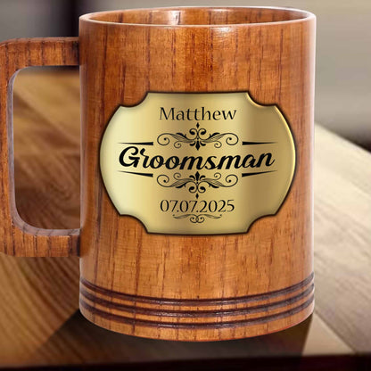 Celebrate Your Special Day With Custom Wooden Mug