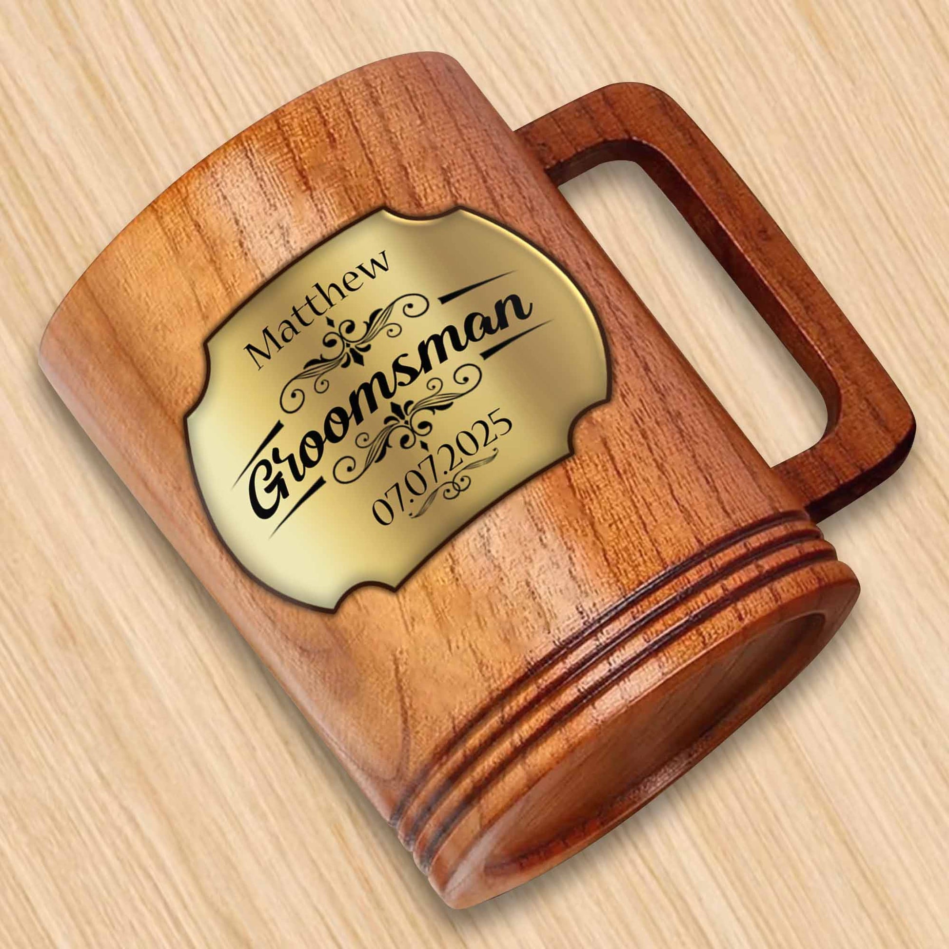 Celebrate Your Special Day With Custom Wooden Mug