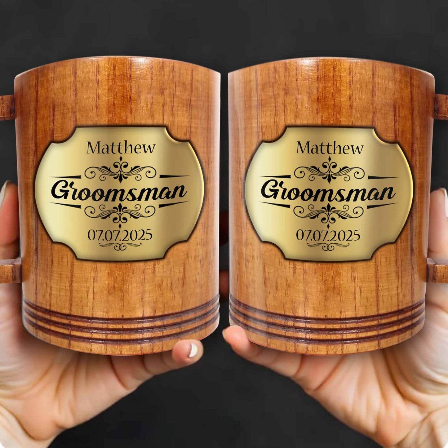 Celebrate Your Special Day With Custom Wooden Mug