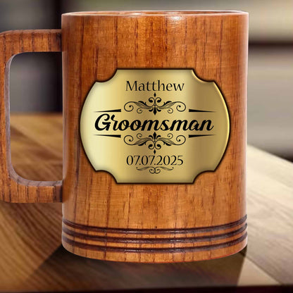 Celebrate Your Special Day With Custom Wooden Mug