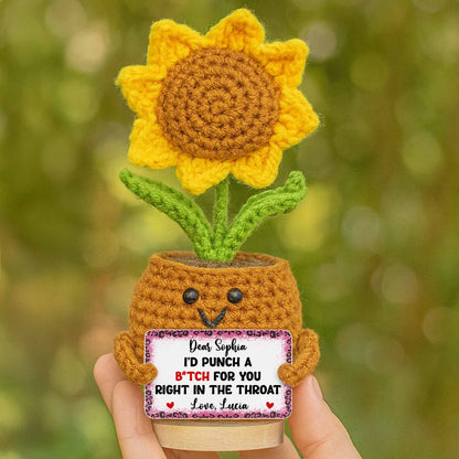 I’d Punch a B*tch for You Right in the Throat, Crochet Dolls