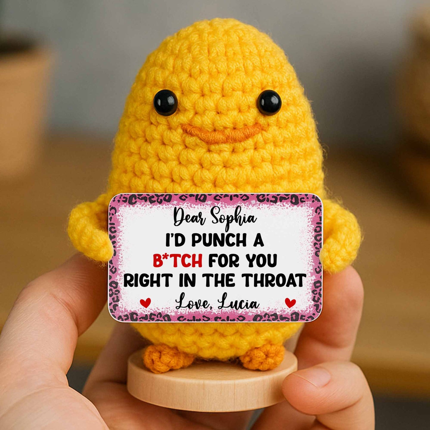 I’d Punch a B*tch for You Right in the Throat, Crochet Dolls