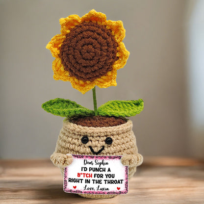 I’d Punch a B*tch for You Right in the Throat, Crochet Dolls