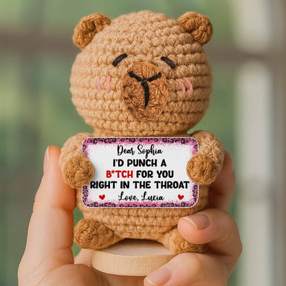 I’d Punch a B*tch for You Right in the Throat, Crochet Dolls