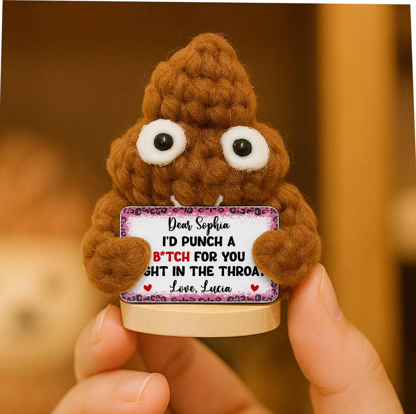 I’d Punch a B*tch for You Right in the Throat, Crochet Dolls