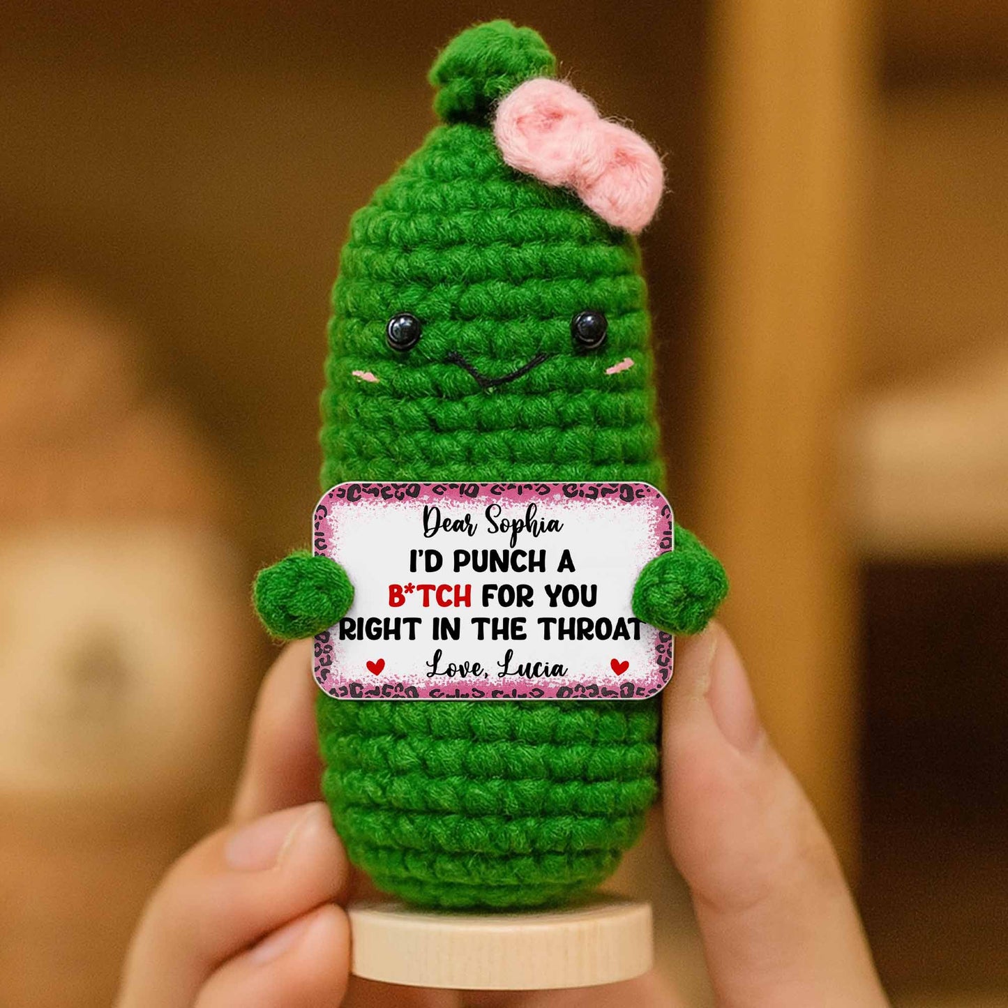 I’d Punch a B*tch for You Right in the Throat, Crochet Dolls