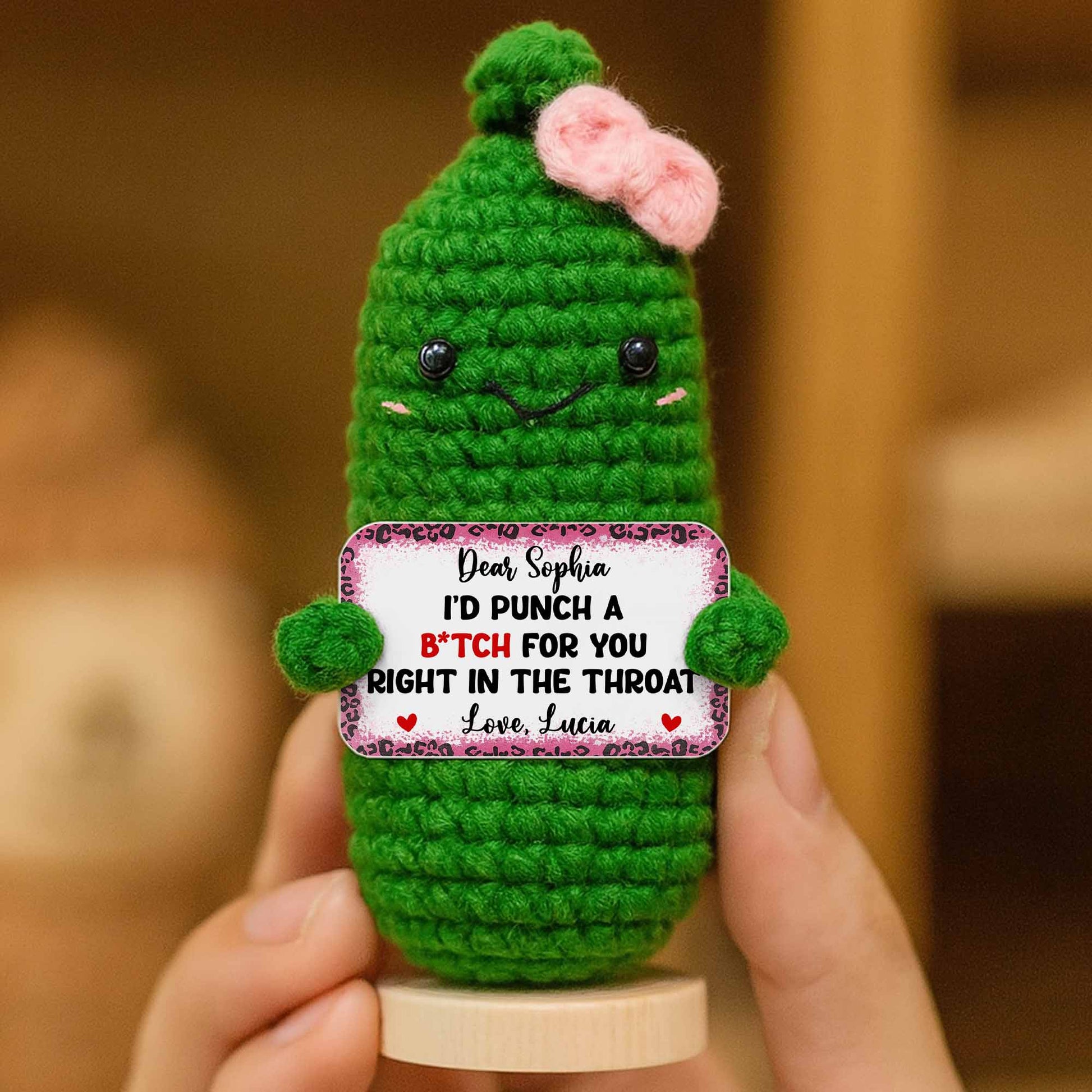 I’d Punch a B*tch for You Right in the Throat, Crochet Dolls