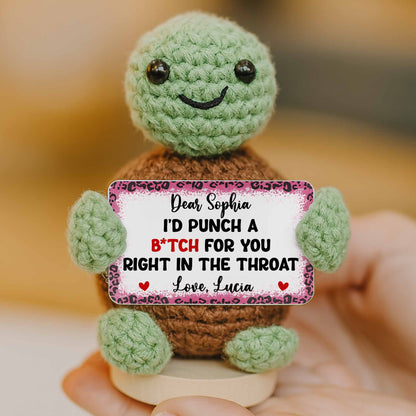 I’d Punch a B*tch for You Right in the Throat, Crochet Dolls