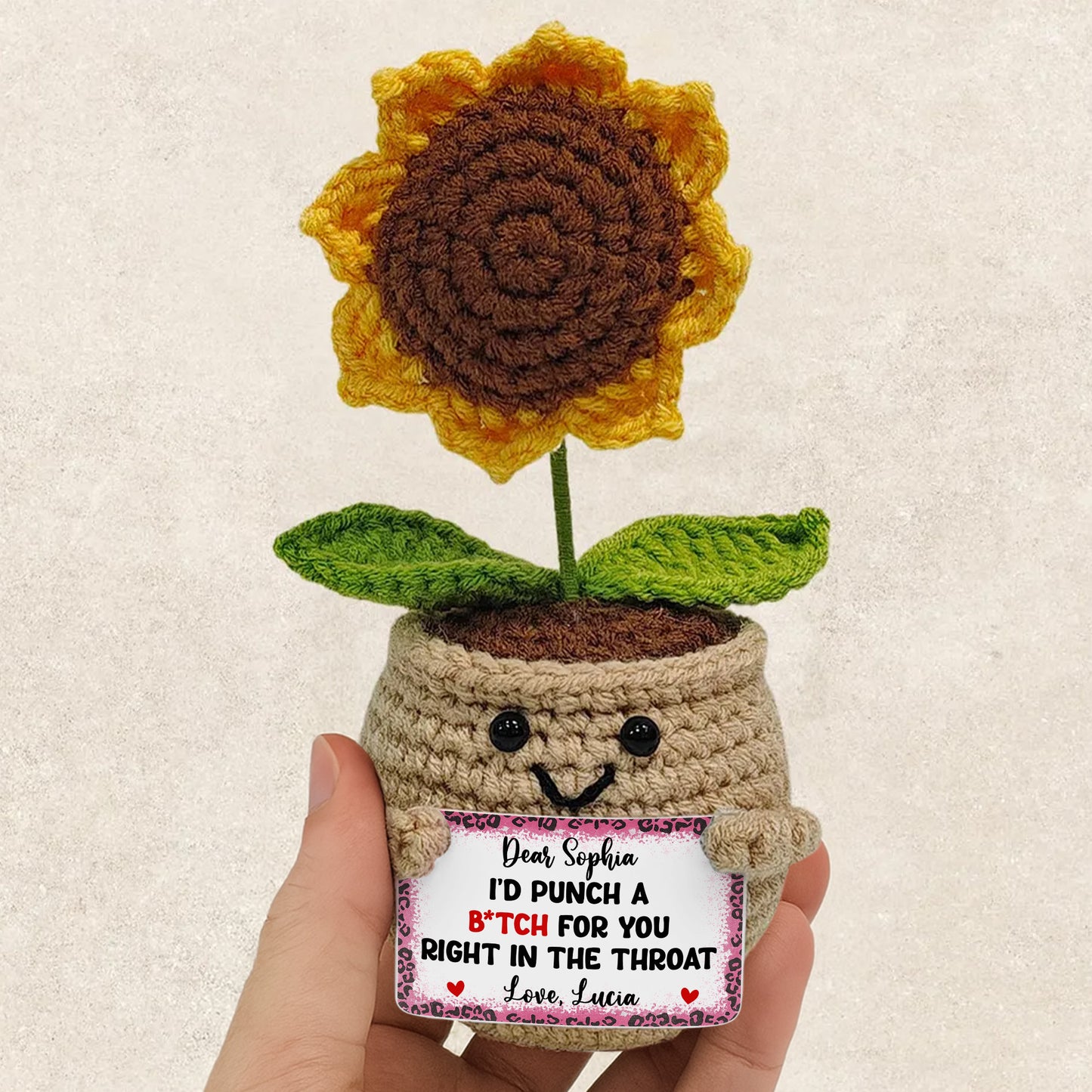 I’d Punch a B*tch for You Right in the Throat, Crochet Dolls