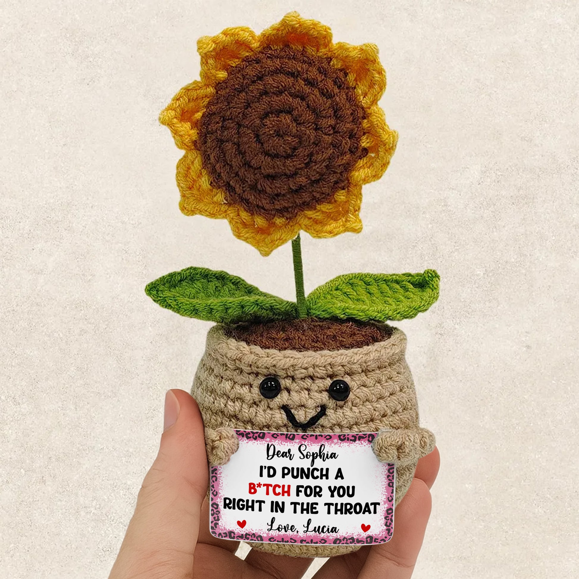 I’d Punch a B*tch for You Right in the Throat, Crochet Dolls