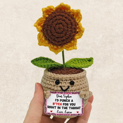 I’d Punch a B*tch for You Right in the Throat, Crochet Dolls