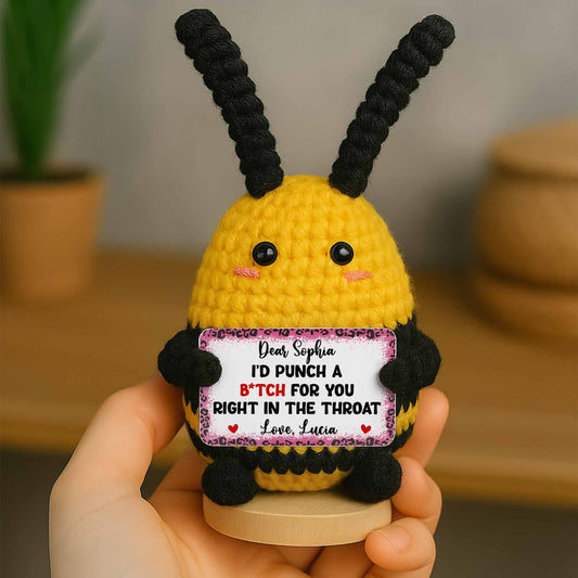 I’d Punch a B*tch for You Right in the Throat, Crochet Dolls