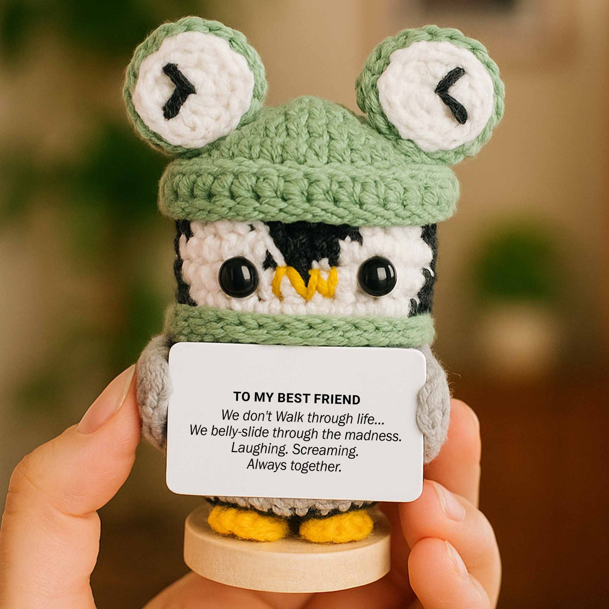 To My Best Friend, Belly-Slide Through The Madness Owl