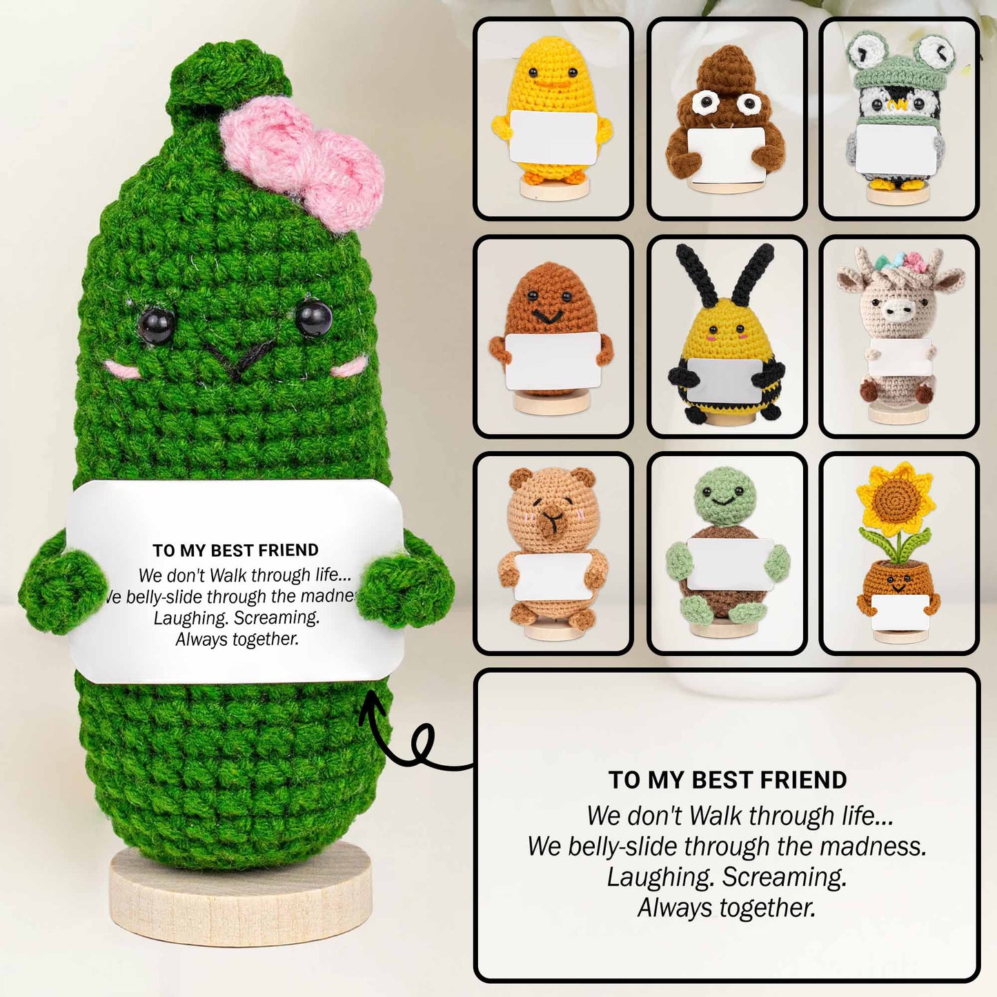 To My Best Friend, Belly-Slide Through The Madness Owl